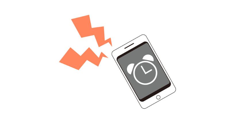 スマホのアラーム